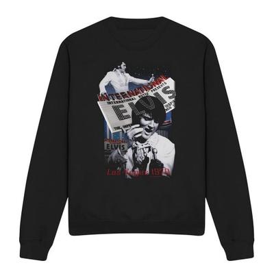 Elvis Presley Unisex Adult International Hotel Sweatshirt