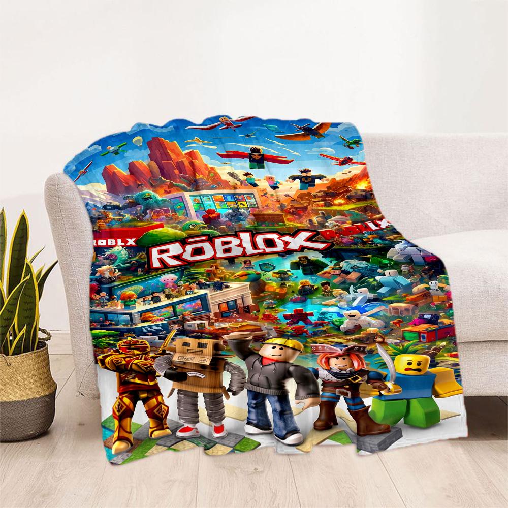 Coperta Roblox 112 Comoda Adatta per Sedia da Spiaggia Ufficio per Tutte le Occasioni Moderna Adatta per Regalo a Parenti e Amici