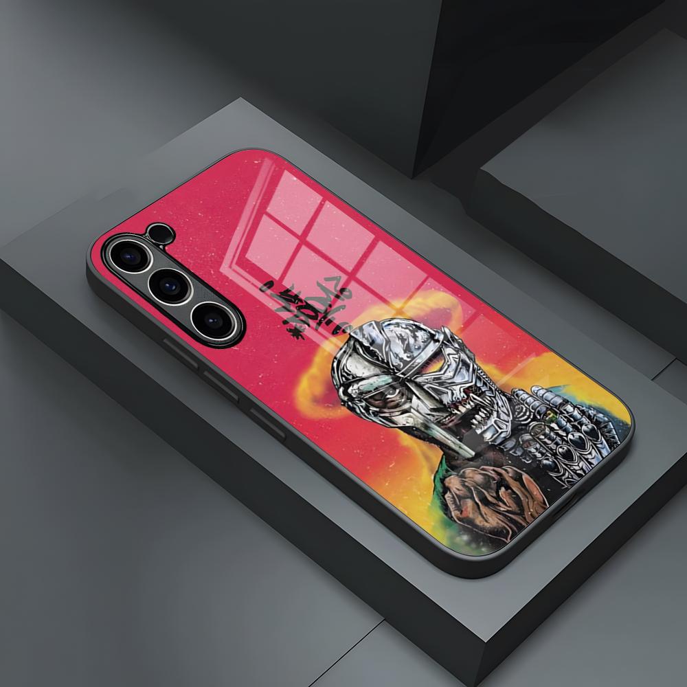 M-MF Rapper D-DOOM Phone Case For S23 Samsung S26 S24 S25 Ultra S22 S20 Fe S21 Plus A54 A34 A53 A16 Glass Cover