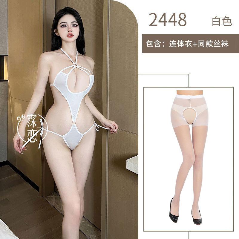 Sex lingerie sexy three-point swimsuit nightclub cosplay sex uniform free from the temptation of pure desire