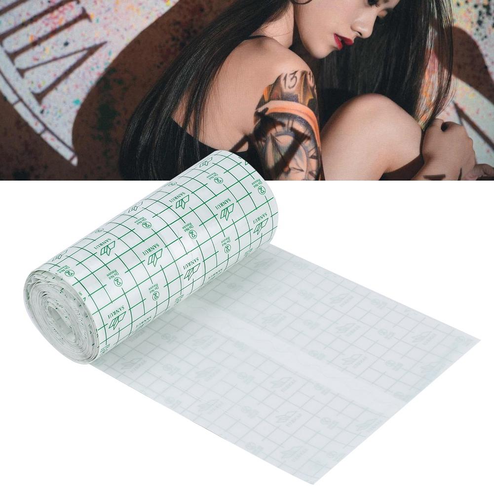 SelF Adhesive Tattoo Repair Sticker Protective Breathable Tattoo Film(10m)