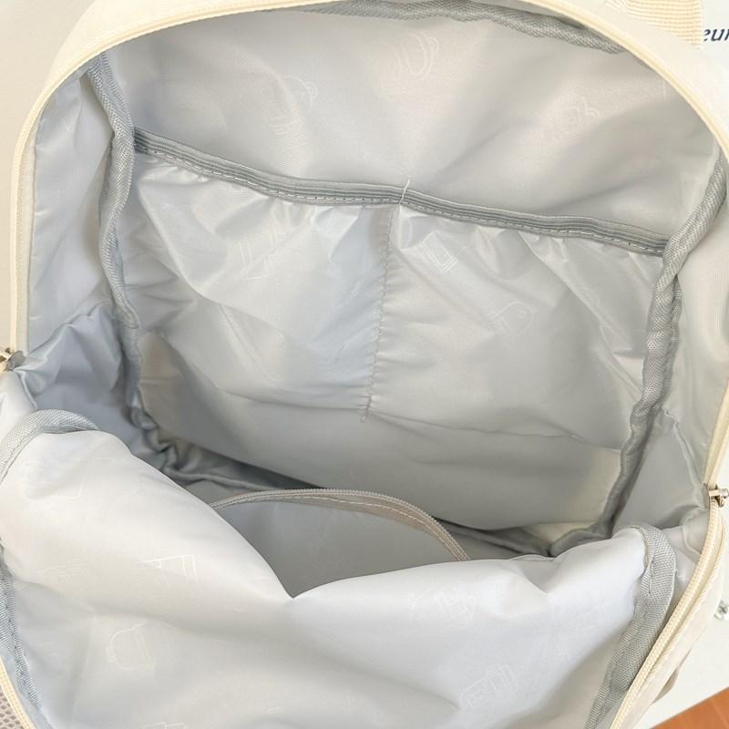 Schoolbag 2025 New Large-capacity Multi-compartment Junior High School Student Schoolbag Korean Version Versatile Backpack Casual Simple Schoolbag