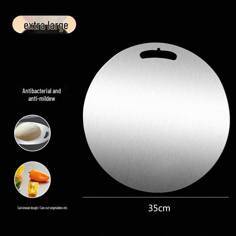 Stainless Steel Non-slip Thick Cutting Board - Large, Anti-mold, Needle Design for Household Use