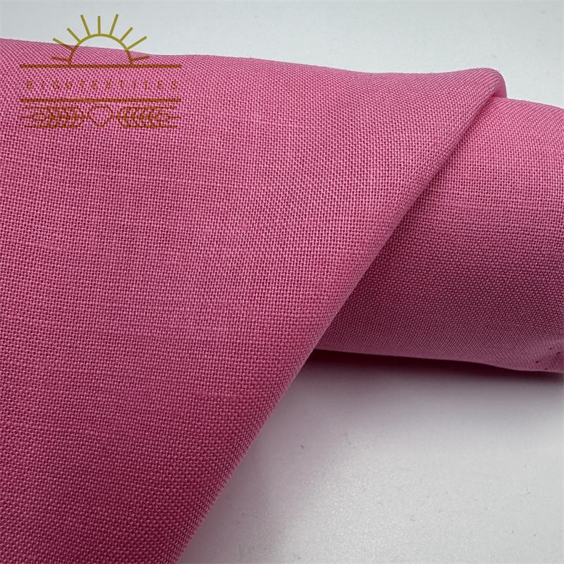 EcoFriendly Blended Linen Cotton Fabric for Garments and Home Textiles