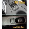 For Toyota Corolla - Aluminum Silver Electronic Handbrake Button Sticker