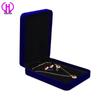 Flocked Jewelry Box for Necklace, Rings, Bracelets & Earrings - 4-Piece Set