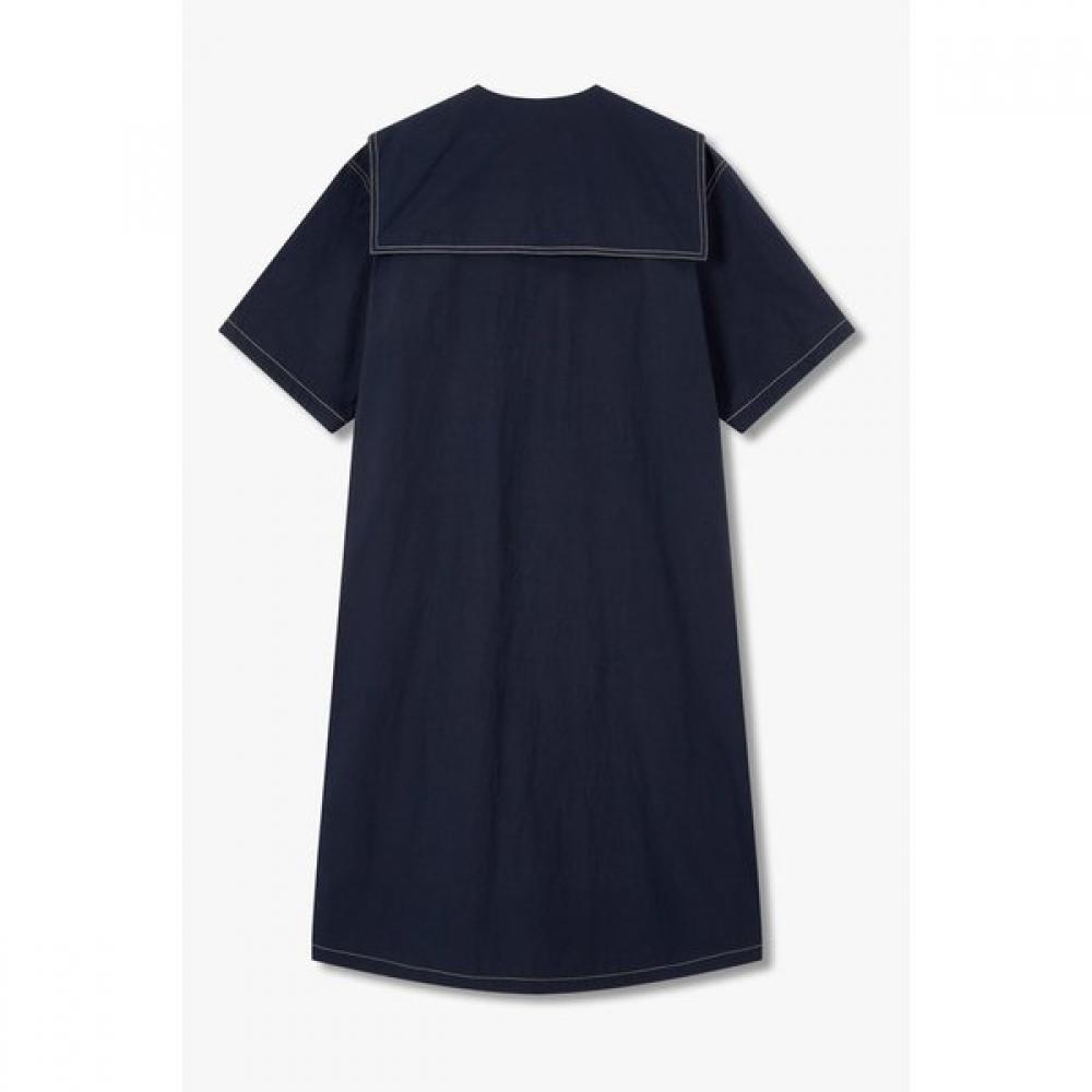 STUDIO TOMBOY Sailor Collar Cotton Dress 9175241981