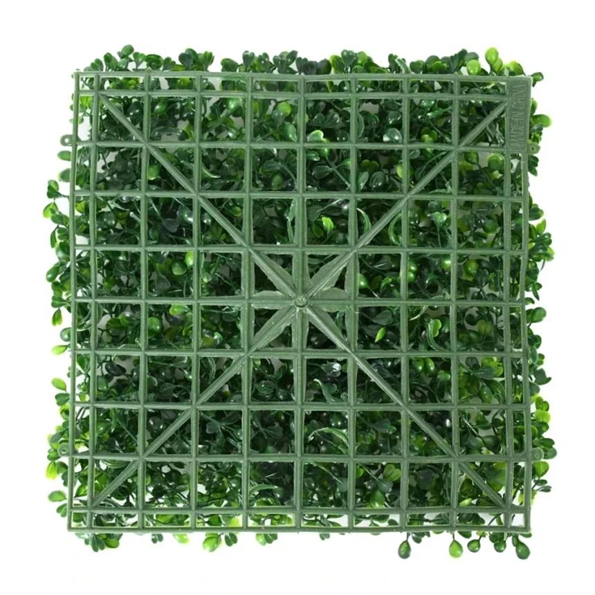 25 CM Artificial Eucalyptus Hedge Wall Panel Garden Artificial Vertical Garden Fake Plant Grass Boxwood Wedding Decor
