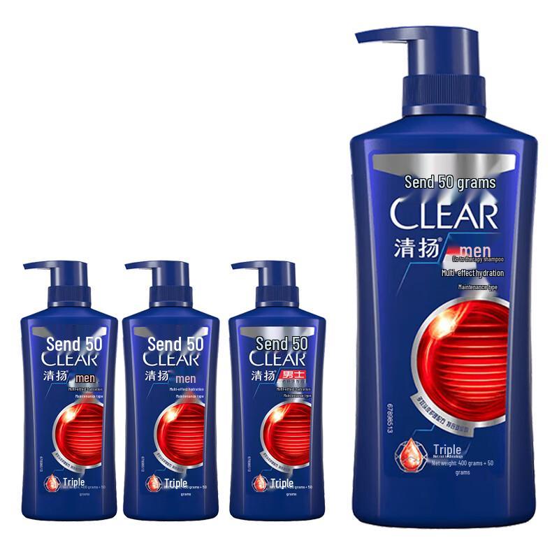 

Clear Men Anti-Dandruff Multi-Effect Hydrating Shampoo