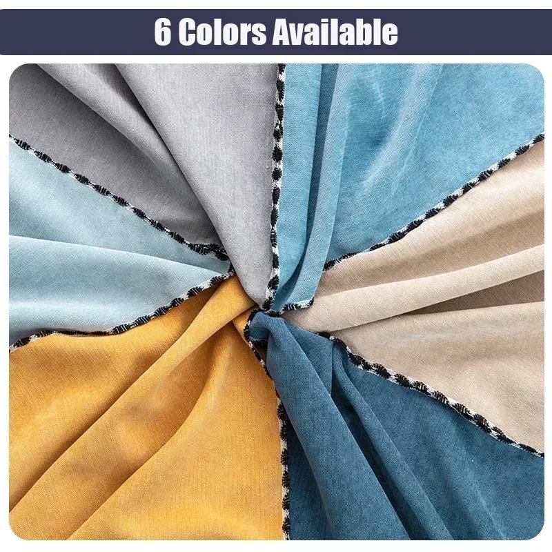 1PC Solid Color Waterproof Sofa Cover Sofa Blanket Dust-proof Cloth For Bedroom Living Room Sofa Cushion