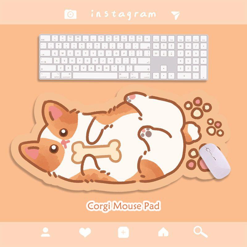 XXL Large Cute Furry Mouse Pad Kawaii Kitty Cats Mouse Mat 70x30cm Gamer Desk Carpet Anime Mousepad Gaming Accessories Play Mats