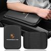 1 Pieza Alfombrillas para Caja de Reposabrazos de Coche Cuero Cubiertas para Consola Central Accesorios Para Porsche 911 918 928 944 968 Boxster Cayenne Macan Panamera