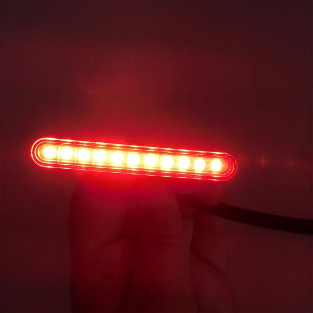 Universal LED Rear Tail Running Stop Mini Strip Brake Light Red For Motorcycle ATV
