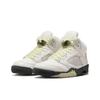 נעלי סניקרס לנשים Air Jordan 5 Retro Luminous Green, צבע קרם-מפרש אנתרציט IM7592-130