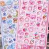 3D Embossed Gem Stickers for Girls - Cute Crystal Stickers for Toys & Phone Decorations