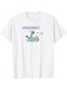 T-shirt da Donna in Cotone Piccione Carino che Condivide Hot Dog, Stampa Premium in Puro Cotone, Resistente e Durevole, Moda Casual