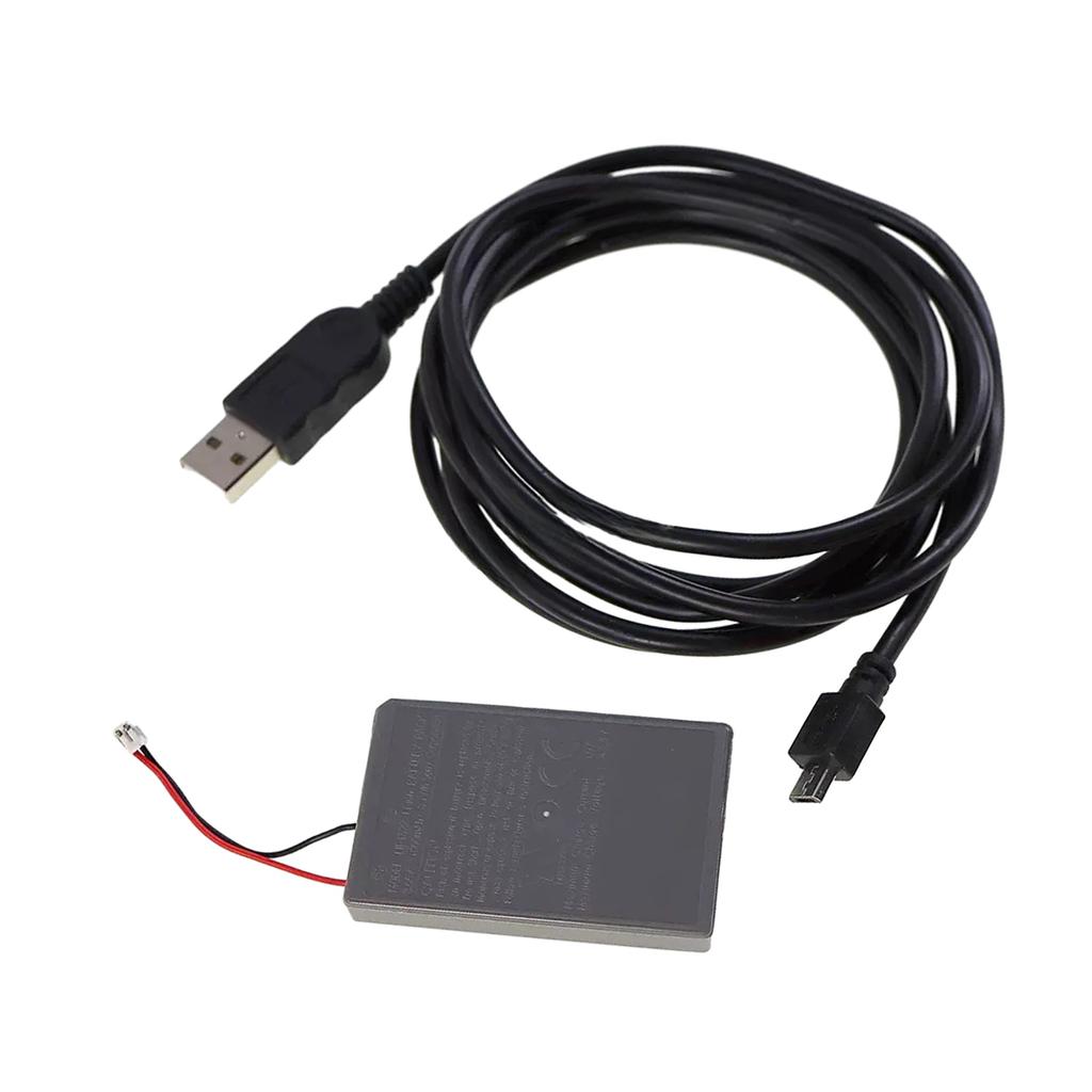 Rechargeable Battery for PS4 Slim Pro Controller Long-lasting Gaming Handle Power Battery with USB Cable Power Wire