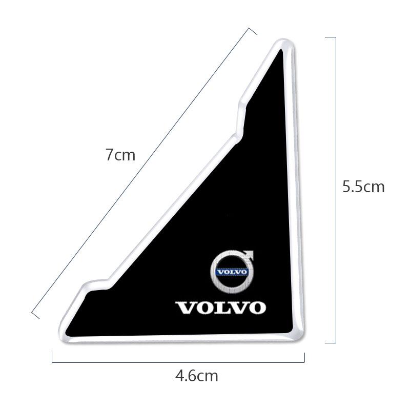 2Pcs Car Door Corner Protector Stickers Decoration For Volvo XC60 XC40 V60 V40 XC90 XC70 V50 S60 V70 S90 Olestar AWD S80 V90 C40