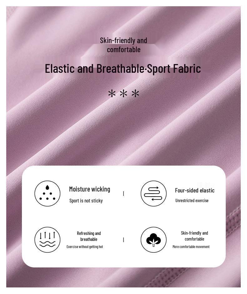 Women's 2024 High-End Quick-Dry Yoga & Running Set: 3-Piece Sports Outfit