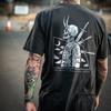 Skeleton Punk Rock Hiphop Print 100 Cotton Men Women Tshirt Summer Autumn Daily Outdoor Sports Party Loose Street Short Sleeve