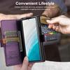 Luxury Magnetic Anti-theft Brush Leather Wallet Card Slot Phone Case for Samsung Galaxy Z Fold 7 6 5 4 3 Purse Holder Cover Etui