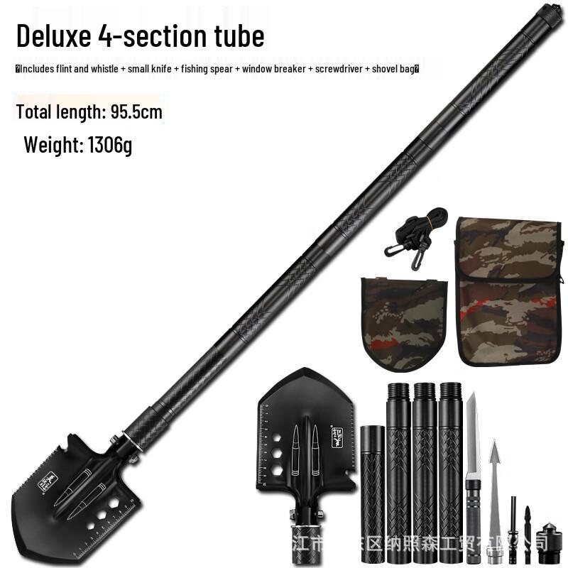 Lixin Multi-functional Folding Entrenching Shovel