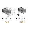 Wall Mounted Fish Tank Filter Box 3-in-1 Drip Flow Silent Operation Waterfall Filter Detachable Top Mounted Filter