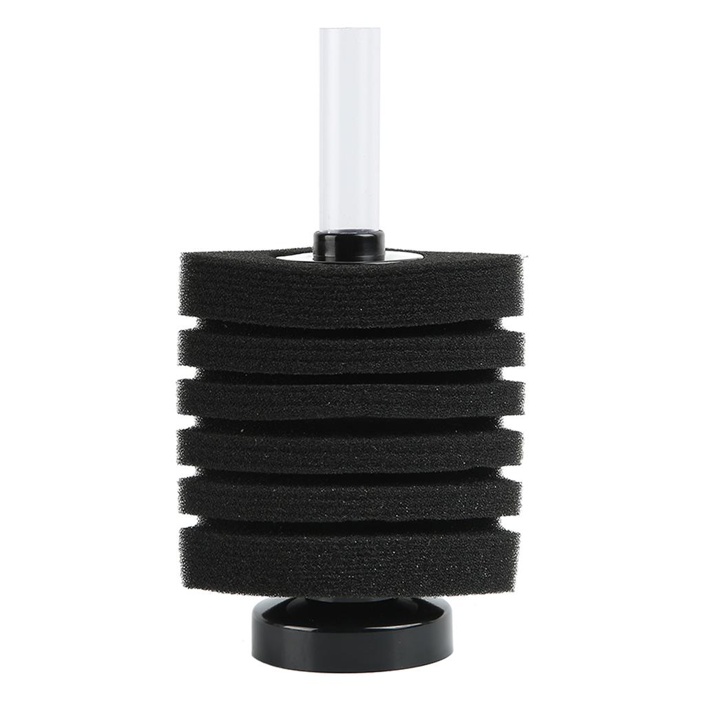 Aquarium Corner Sponge Filter Dual Filtration Easy Cleaning Bio Sponge Corner Filter for Ornamental Fish Shrimp Fry