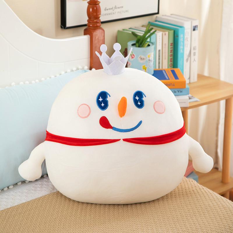 

Mixue Plush Mxbc Toy Cartoon Snowman Stuffed Doll Bedroom Decoration Kids Gift 35cm