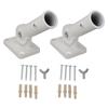 2pcs Multi Position Flag Pole Holder Aluminium Alloy Flagpole Bracket Flag Pole Mount  Outdoor