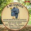 Vintage Mi Esposa Tin Sign Bilingual Spanish English Wall Art Rustic Home Decor Plaque For Wife
