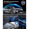 4K WiFi Dash Cam for Cars, Dual Channel Front & Rear Camera, Night Vision Capability, Parking Mode, 32GB SD Storage