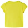 T-shirt pour enfants jaune 92/104/116/128/140