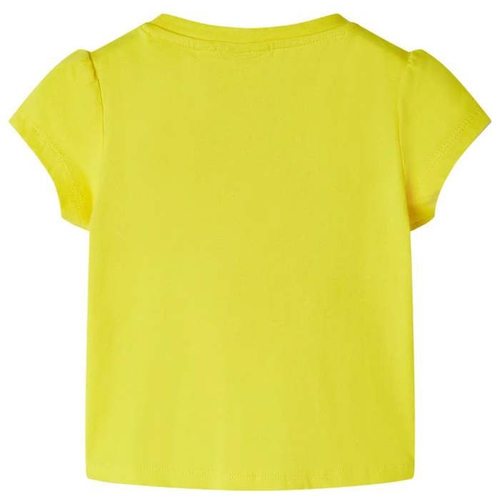 T-shirt pour enfants jaune 92/104/116/128/140
