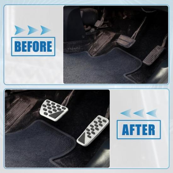 Gas Brake Pedal Cover Foot Pedals for Jeep Wrangler JL 2018- (Set of 1)