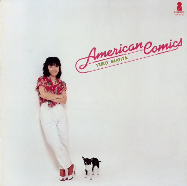 LP Record YUKO SUGITA - American Comics VIH6047 INVITATION 1979 Japan Japanese Pop/Rock Used