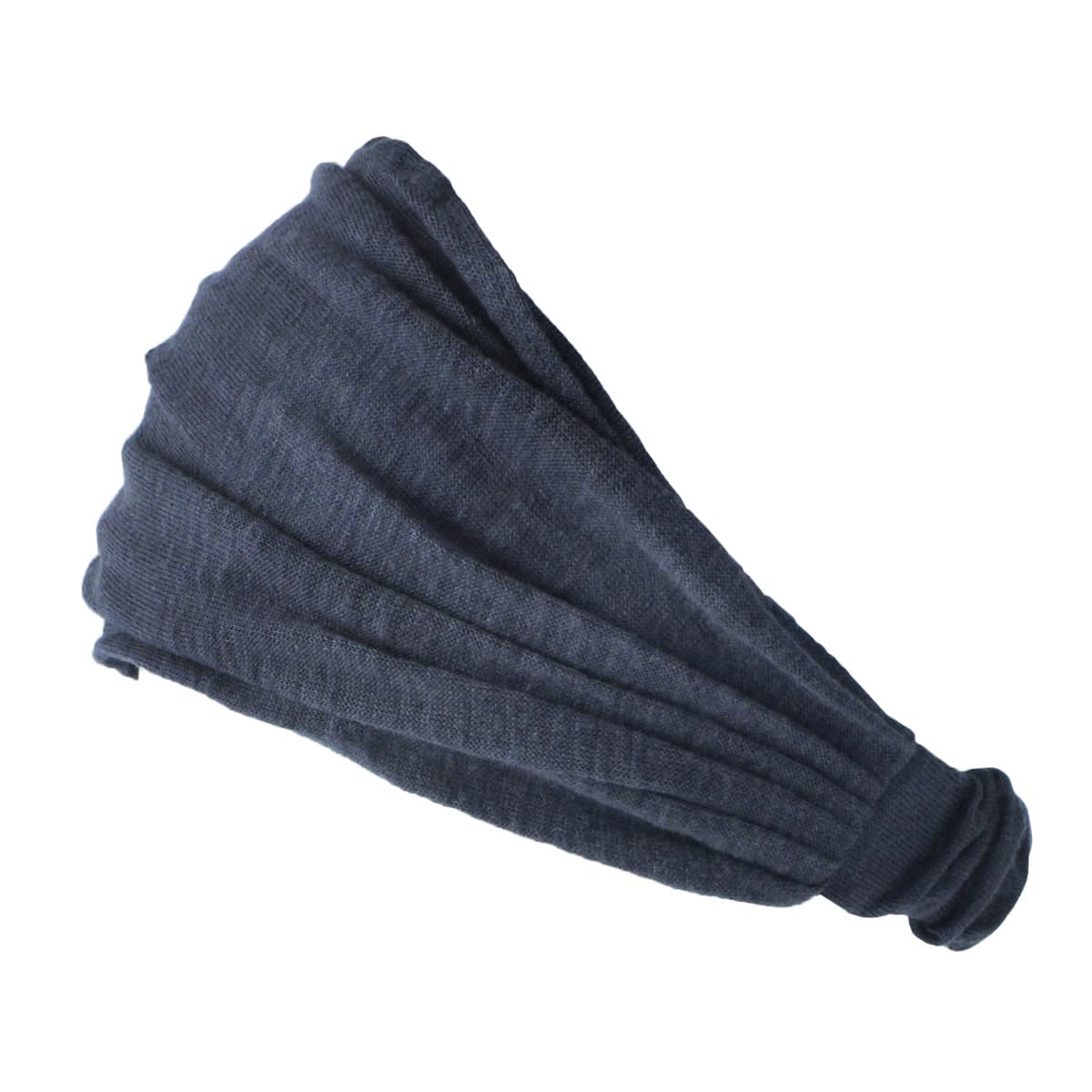 

CHARM Льняная повязка на голову Треугольник Идеально подходит для умывания Ваших натуральных 100% 2-сторонний [Свободный размер/Темно-синий] Бандаж, Стильный, Лицо, Лето,