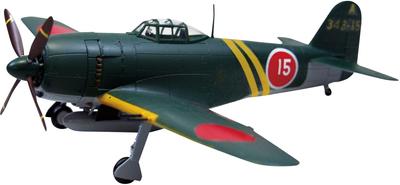 AOSHIMA Flugzeugserie Shiden Typ 21 Kunststoffmodellformfarbe 1/72 Nr. 9 N1K2-J