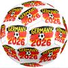 Germany national football team Theme soccer ball Size 5 Soccer Ball Soft Touch Professional Training Football for Outdoor Sports