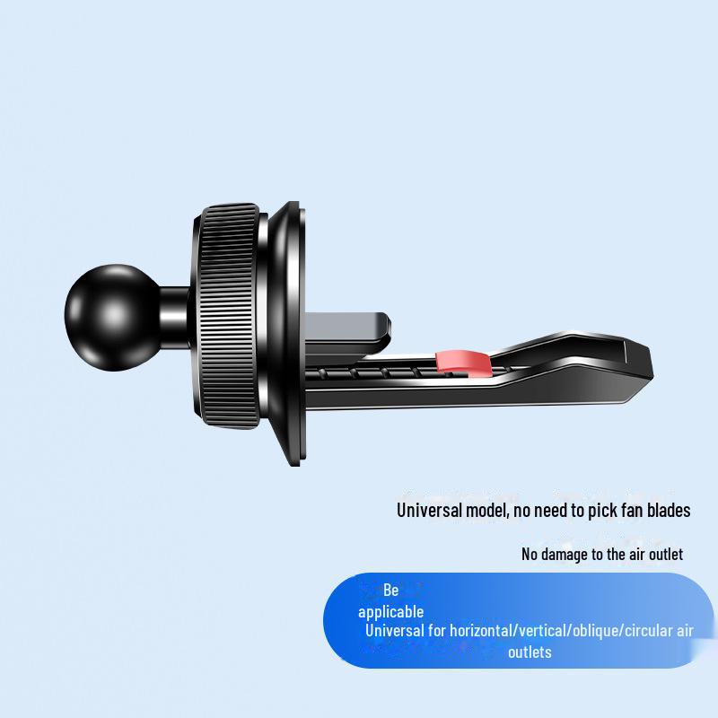 

Универсальный автомобильный держатель для телефона на вентиляционную решетку 2024 для навигации Spiral hook clip, 1 single air outlet clip