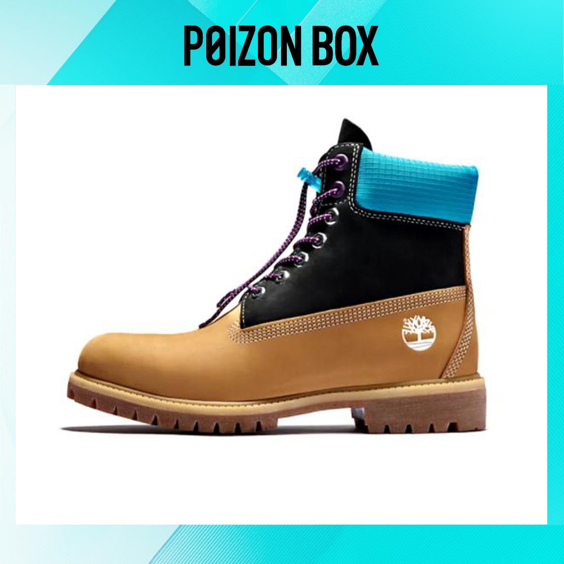 

Timberland 6 Boot Black Teal Wheat