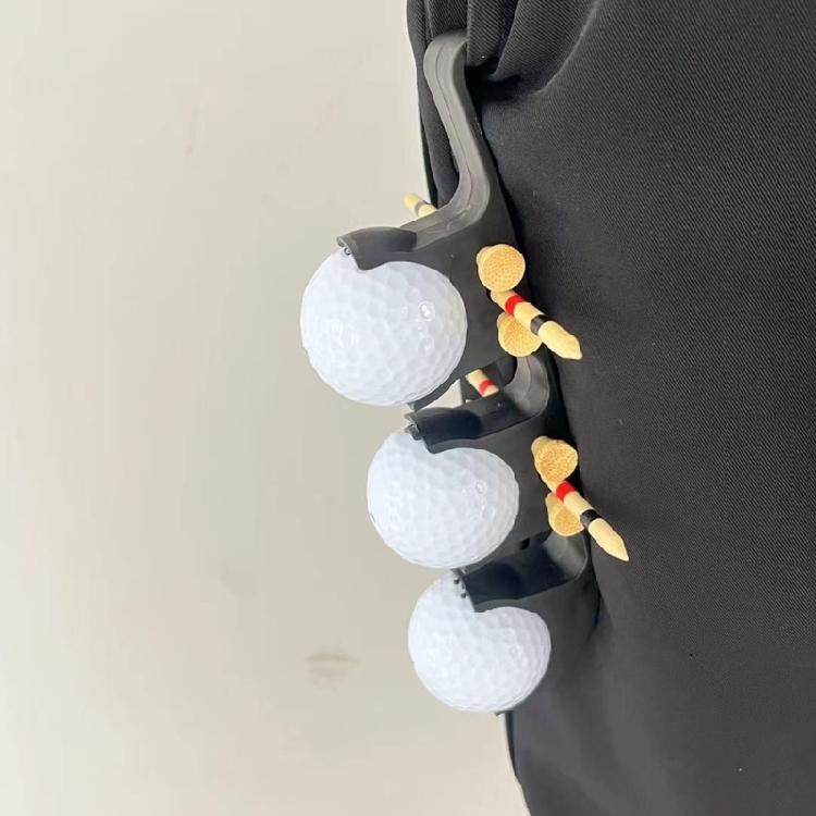 Light weight Golf Ball And Tees Holder Golf Accessories Organizer Storage Rack Ball Tees Storage Waist Holder Enduring