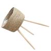 Lightweight Durable Woven Floor Vase Pots Holder Display Flower Basket Rack for Balconies Office Living Room Decoration