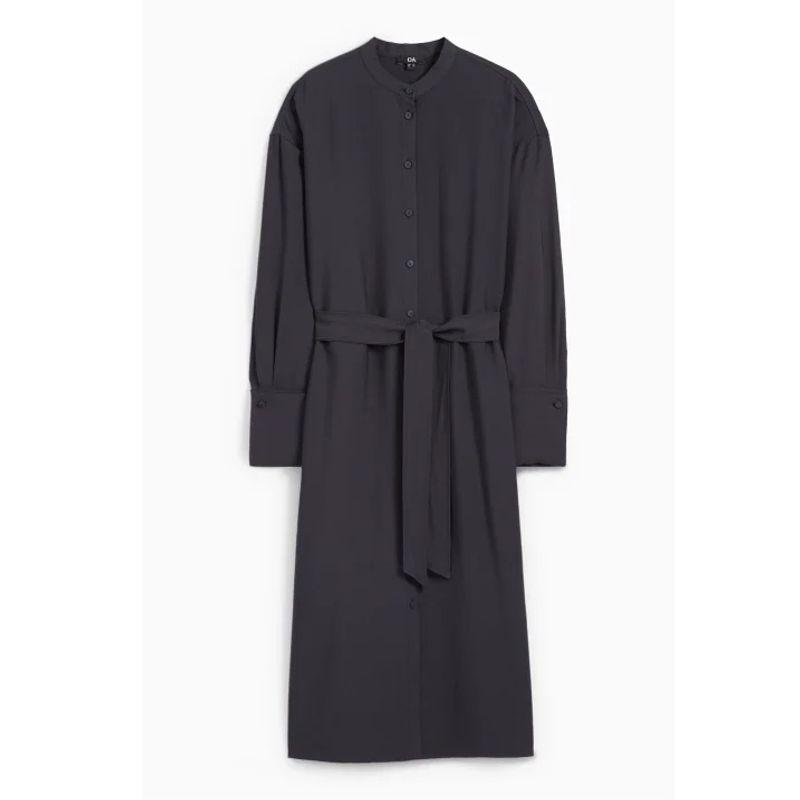 Export USA CA * Spring Summer plus Size Women's Clothes Long Belt Shirt Dress Long Shirt Dress