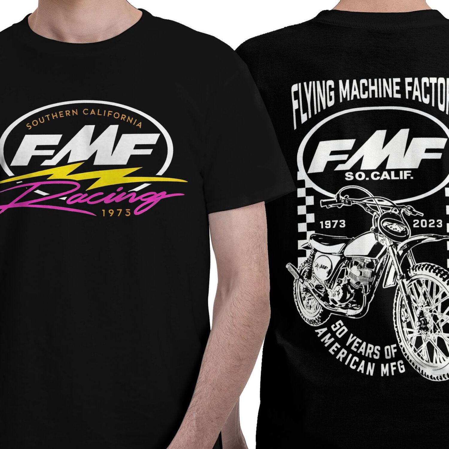 

FMF Racing Herman Men s Vintage Motorcycle Graphic T-Shirt 100% Cotton Oversized Streetwear Tee Retro Racing Design Black Shirt 5XL