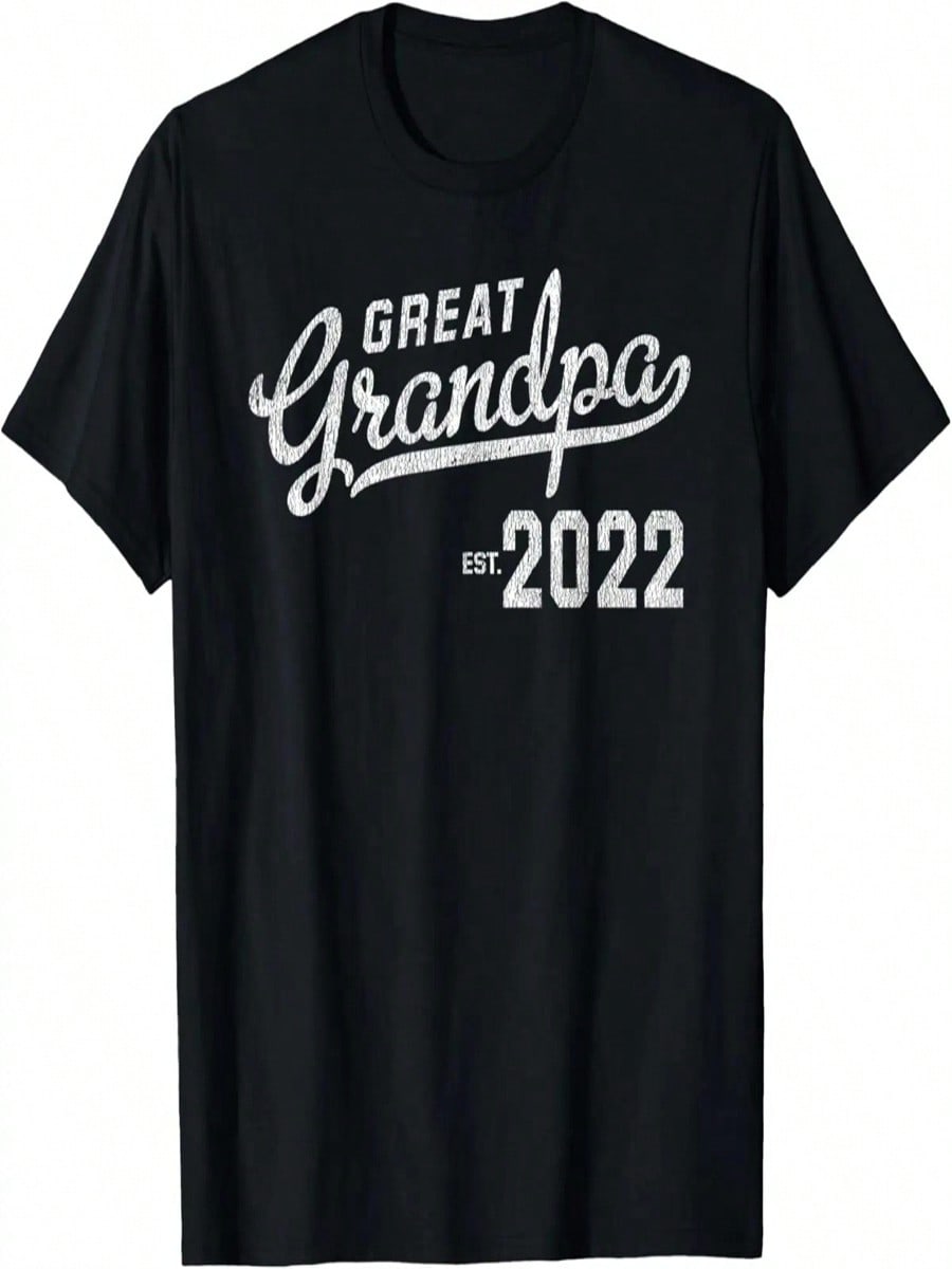 unisex Promoted To Great Grandpa 2022 First Time Great Grandpa T-Shirt S разноцветный