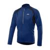 Men Women Quick Dry Cycling Jersey Long Sleeve Mountain Bike Top Breathable Half Zip Sportswear