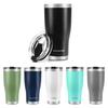 HAUSHOF Vacuum Insulated Tumbler Stainless Steel Lid 600ml Car Coffee Cup Water Bottle Mug Convenience Store