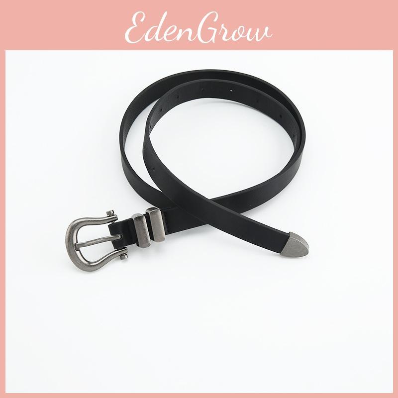 Vintage Chic Women's Jeans Belt With Alloy Buckle Classic And Stylish