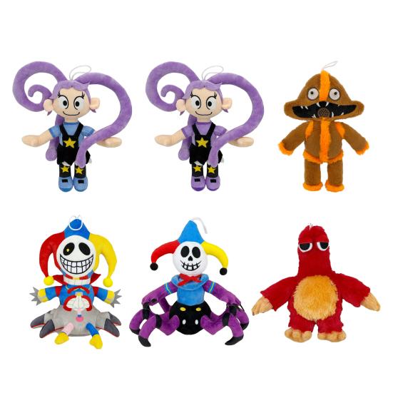 Soft Plush Character Doll Fluffy Stuffed Animal Cuddly Plush Friend for Hugging Sleeping Collecting Bedroom Office Decor